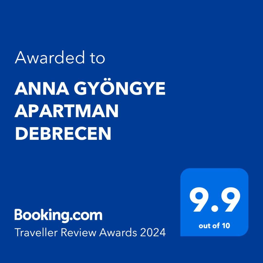 Anna Gyoengye Apartman Debrecen Esterno foto